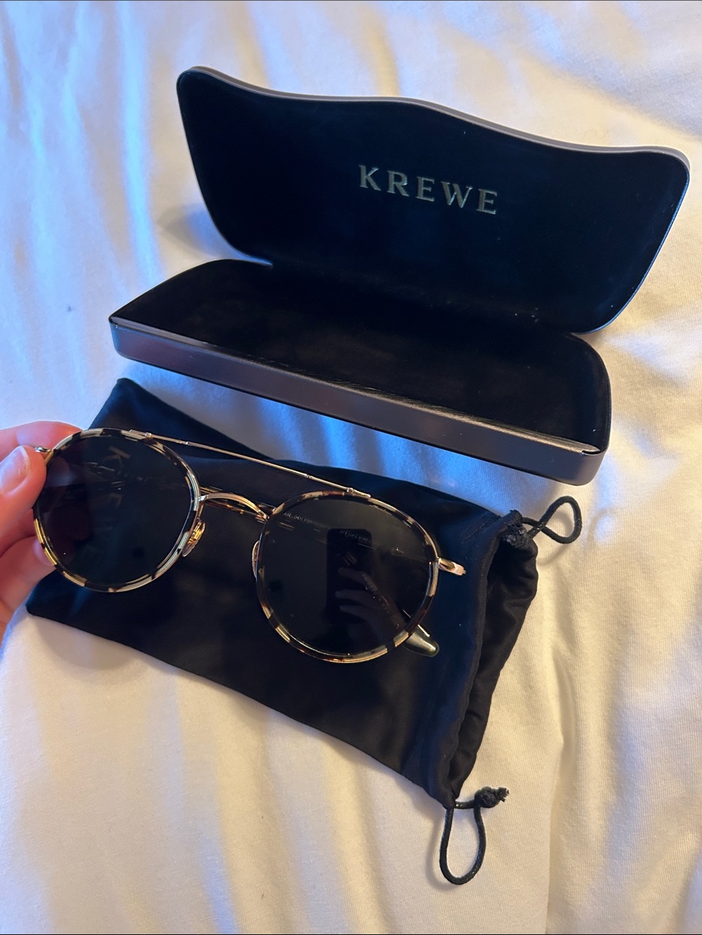 KREWE Porter Sunglasses Tortoiseshell